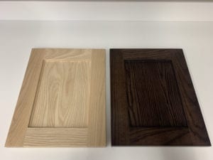 Ash vs. Stained Ash Cabinets
